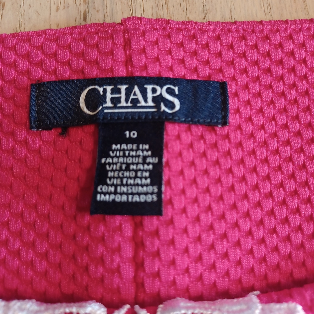 CHAPS BY RALPH LAUREN SHEATH DRESS SIZE 10 - Picture 4 of 13
